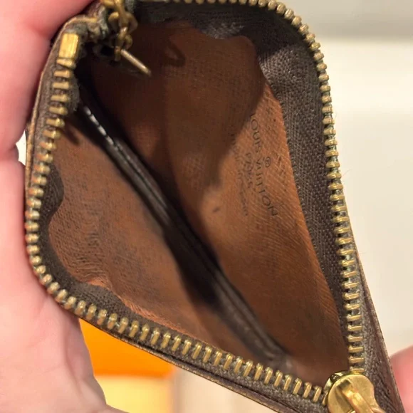 Louis Vuitton LV Vintage Pochette Cles Key Pouch W/ Box - Picture 9 of 12